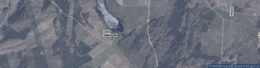 Zdjęcie satelitarne Duży Jabłuszek ul.